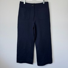 Quince Navy Blue Wide Leg Dress Pant Size 12