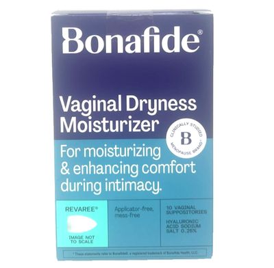 #ad Bonafide Revaree Hyaluronic Acid Vaginal Moisturizer Inserts 10 Ct $25.00
