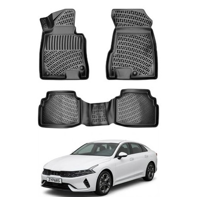 Fußmatten Automatten für Kia K5 2020-2026 Limousine, TPE Allwetter