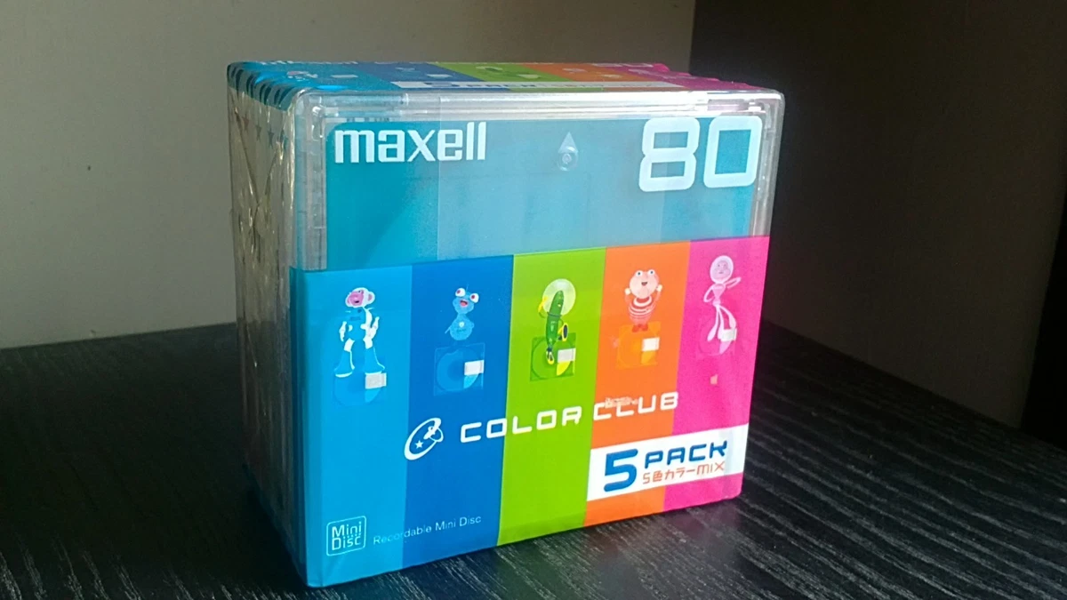 Minidisc - Sony 80 Min 5 Stück