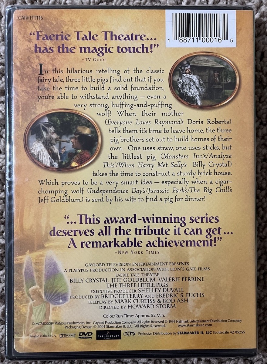 その他 Faerie Tale Theatre: Three Little Pigs [DVD] Faerie Tale Theatre - The Three Little Pigs (DVD, 2004) for sale