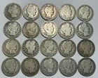 1894 TO 1915 GOOD TO VG BARBER HALF DOLLAR ROLL / 20 FULL RIM COINS