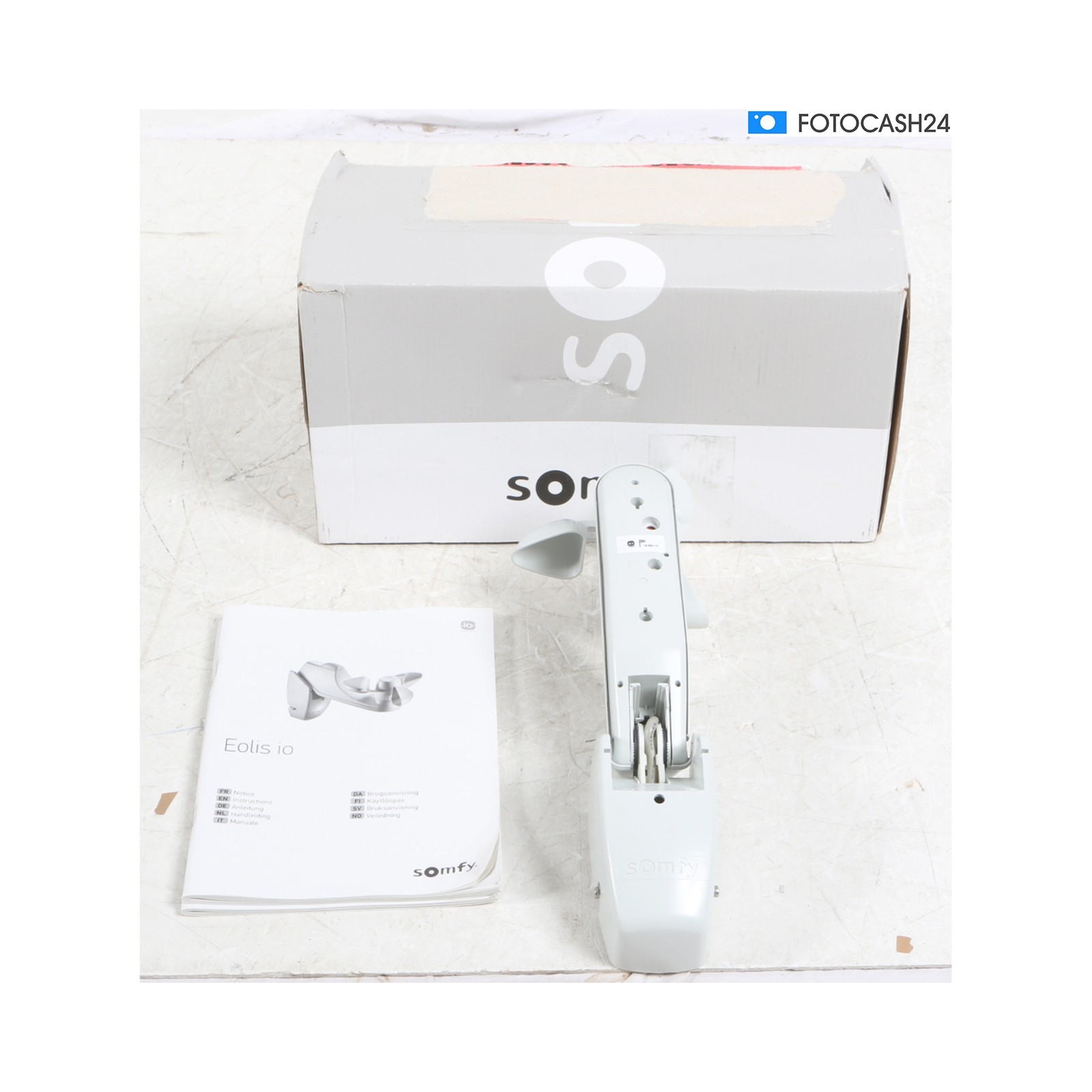 Somfy Eolis IO Wind Sensor, 230V, Up To 88 Km/H, With... + Defect (285605)