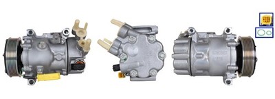 ELSTOCK 51-1174 Kompressor, Klimaanlage für CITROËN,DS,PEUGEOT