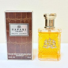 Unused Ralph Lauren Safari For Men Eau de Toilette 75ml / 2.5 fl oz Vintage