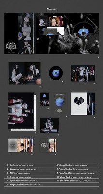 NMIXX 1st Album [Blue Valentine] Chaos Ver. CD+Book+P.Card+F