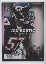 2013 Panini Absolute Rookie Spectrum Black 44/49 Jon Bostic #158 0q5