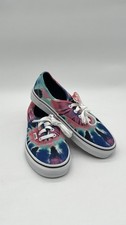 VANS Authentic cute Tie Dye Multi Canvas Low Top Sneakers 7W / 5M