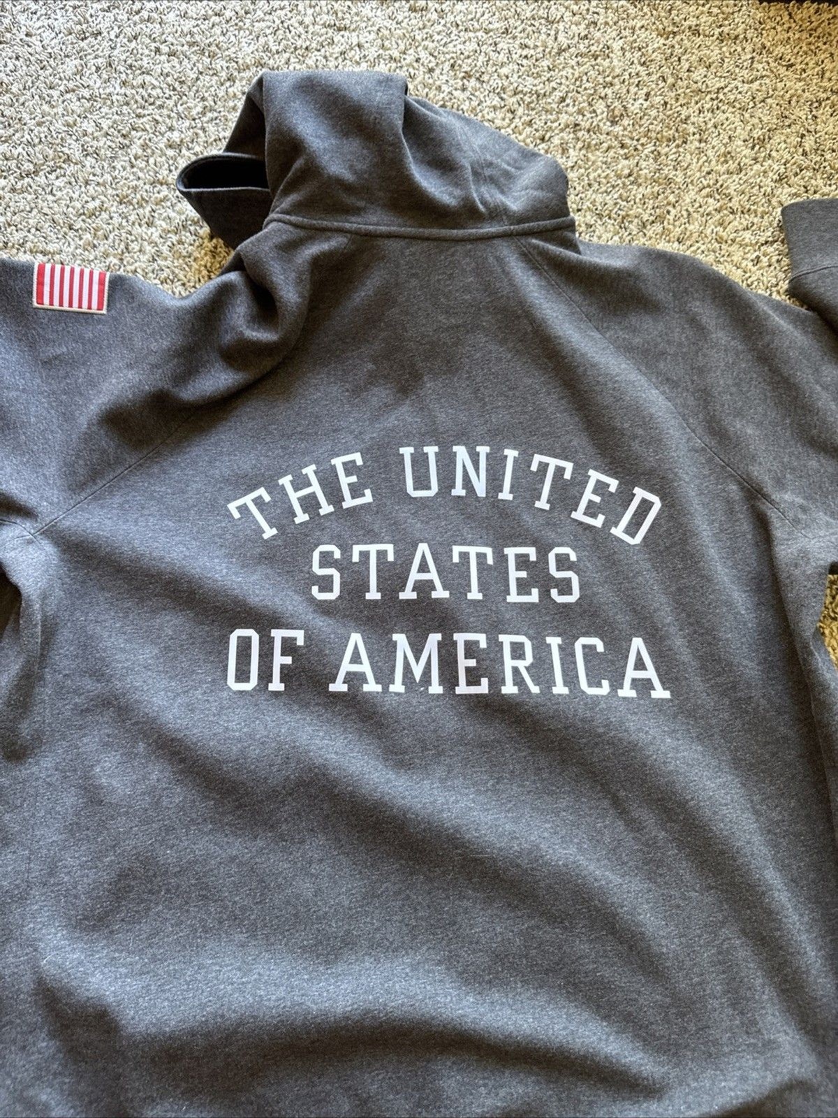 Rare NIKE 2012 USA OLYMPIC Tech Fleece Windrunner 488445 032 size XXL image 8