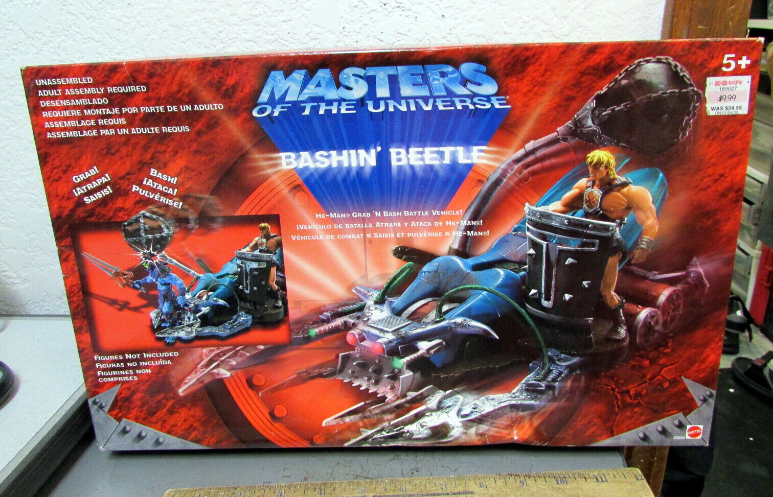 Masters of The Universe 200x Bashin' Beetle 2002 Mattel Heman MOTU for sale online 