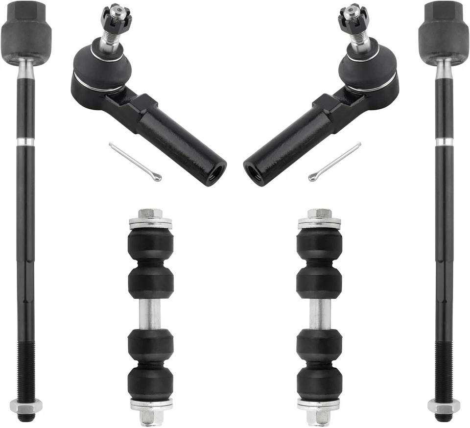 Barra estabilizadora de extremo de barra de amarre exterior e interior para Dodge Neon Plymouth Neon EV324 Foto 2 de 4