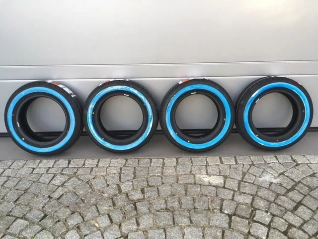 4-er Satz Weißwandreifen Radar Dimax Classic 125/80 R12 62S - Bild 3 von 4