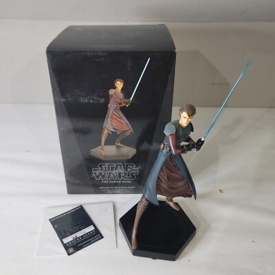 Star Wars The Clone Wars Anakin Skywalker Gentle Giant Maquette LE