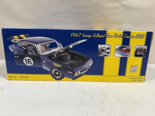 1/18 1967 Sunoco #16 Chevy Z28 Camaro George Follmer Penske Racing DieCast GMP - Picture 21 of 22