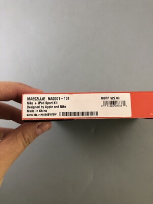 Nike+ iPod Sport Kit sensor activity tracker for Nike runnng shoes