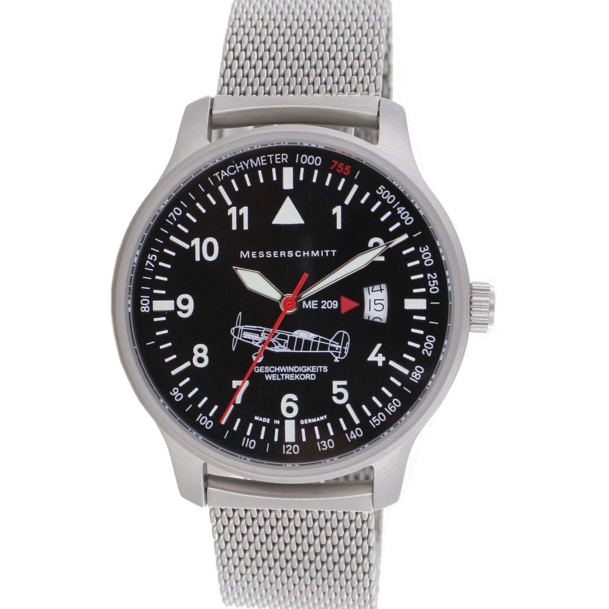 Messerschmitt Bauhaus Cronografo da Uomo Modello ME-4H152M Ronda 5030 Movimento