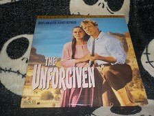 The Unforgiven Letterbox Laserdisc LD Burt Lancaster Free Ship 50 Orders
