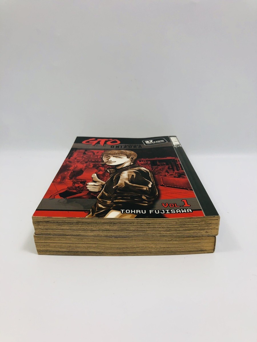 GTO Manga Lot English Volumes 1 And 5 Lot Of 2 Great Teacher