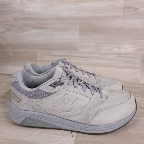 New Balance 928 v3 MW928GY3 Gray Suede Comfort Walking Shoes Men’s Size 11.5 4E