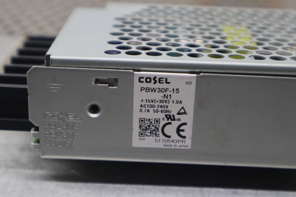 Cosel PBW30F-15-N1 Power Supply 15V (30V) 1.0A 0.7A 50/60Hz Used With Warranty - Image 4 of 4