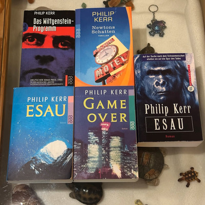 Philip Kerr - Esau, Wittgenstein, Game Over, Newtons Buch Roman