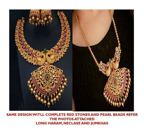 TEMPLE JEWELRY - ANTIQUE DESIGN LONG 