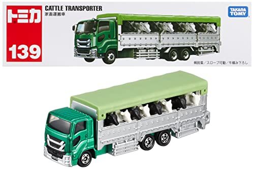 Takara Tomy Tomica Long Type Tomica No.139 Livestock carry