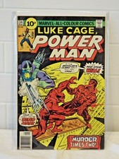 MARVEL LUKE CAGE POWER MAN - 1ST SERIES - ISSUE 34 - AUG 1976 - VF+