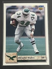1992 Upper Deck Herschel Walker #481