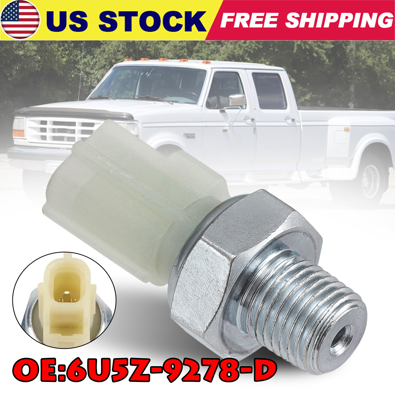 Pressure Sensor Switch 6u5z-9278-d For Ford F-150 F-350 F-250 E-350