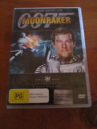 DVD 007 JAMES BOND MOONRAKER ULTIMATE EDITION 2 DISC SET  GREAT  ** MUST SEE * - Picture 1 of 2