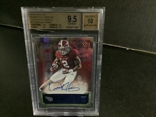 2016 PRESTIGE ROOKIE AUTO XTRA POINTS PURPLE #27 DERRICK HENRY /100 BGS 9.5 AUTO