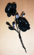 MAZZO DI ROSE - ROSA IN FERRO BATTUTO DA APPENDERE VINTAGE