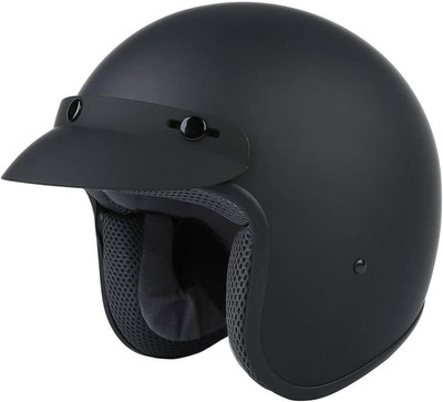 DOT Adult Helmet3/4 Open Face Sun Shield Scooter Street Dirt Bike Helmet