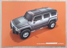 Hummer H3 Brochure / Leaflet 2006 - UK Specification