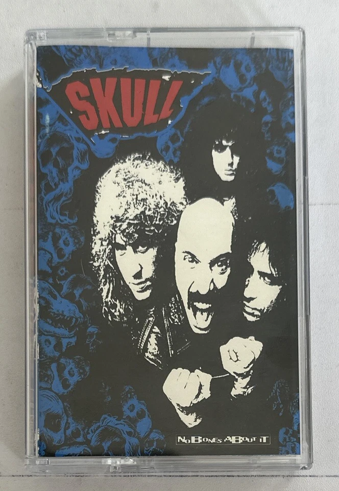 Skull No Bones About It Rare Cassette Tape 1991 Rock Metal Ex / M Condition - Imagen 2 de 4