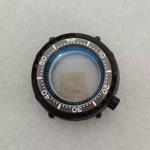 45MM Canister Model Black Case + Blue Inner Shadow Dense Base for NH35 Movement - Picture 13 of 24