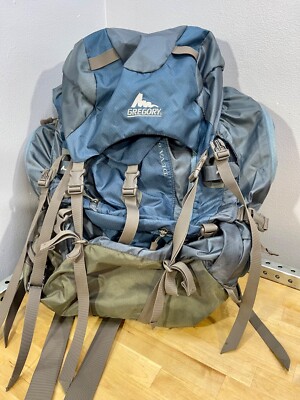 NEW Gregory Women s Diva 60 L  Hiking Backpack Sz Small Emerald Blue rei
