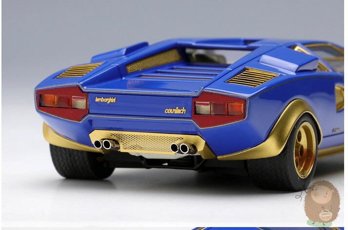 Make Up 1/43 Lamborghini Countach LP400 Resin Car Model Diecast