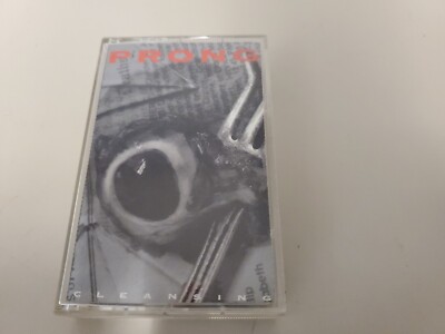 PRONG - CLEANSING, 1993 CASSETTE TAPE VINTAGE HEAVY METAL ROCK (TESTED)