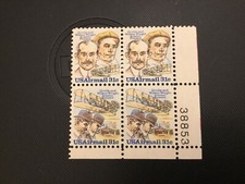ICOLLECTZONE US C91-92 plate block VF NH