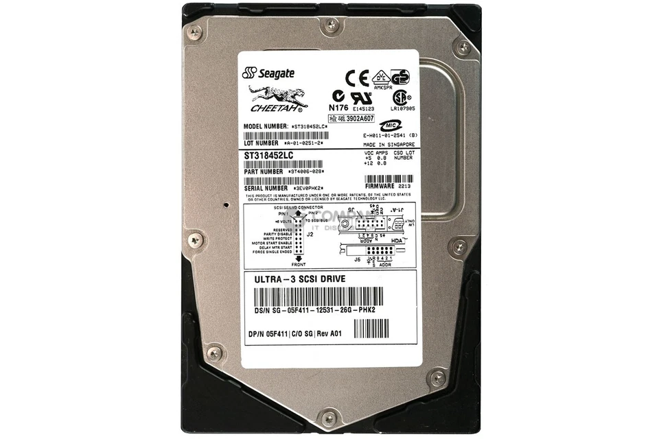 5F411 DELL HARD DRIVE 18GB 15K U160 3.5 SCSI - Image 3 of 4