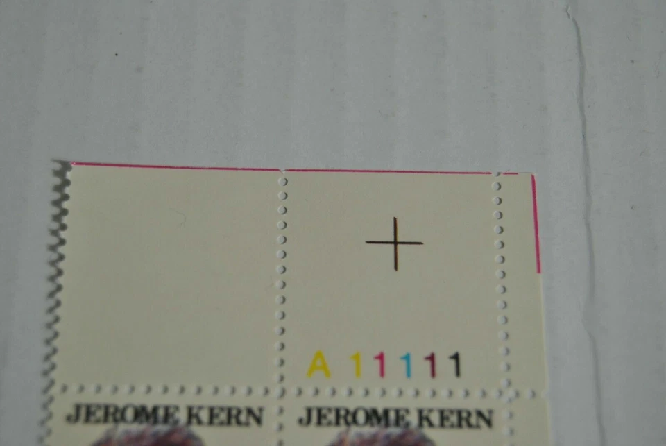 JEROME KERN Postage Stamps Plate Block Of Four .20c Stamps Scott # 2110 - Image 4 of 4