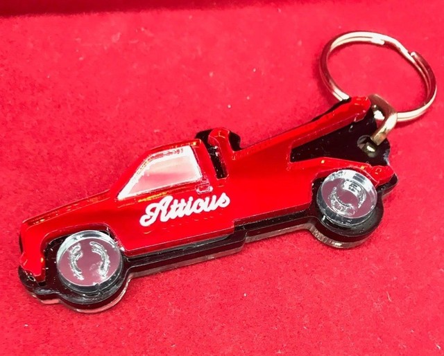 Tow Truck Key Chain Custom Any Name Free Engraved keychain key ring Personalized eBay