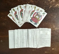 Rare 1920s Japanese Oracle Cards Tarot Fortune Metaphysical Spiritualism Deck