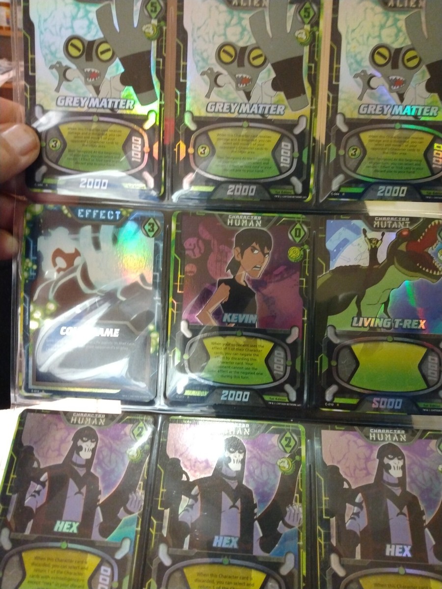 ben 10 holographic cards Ripjaws C-048 1st Edition Collectible Card Game Wanted to make those holographic