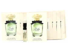 D&G DOLCE & GABBANA DOLCE EDP 1.5ml .05oz x 12 PERFUME SPRAY SAMPLE VIALS SEALED