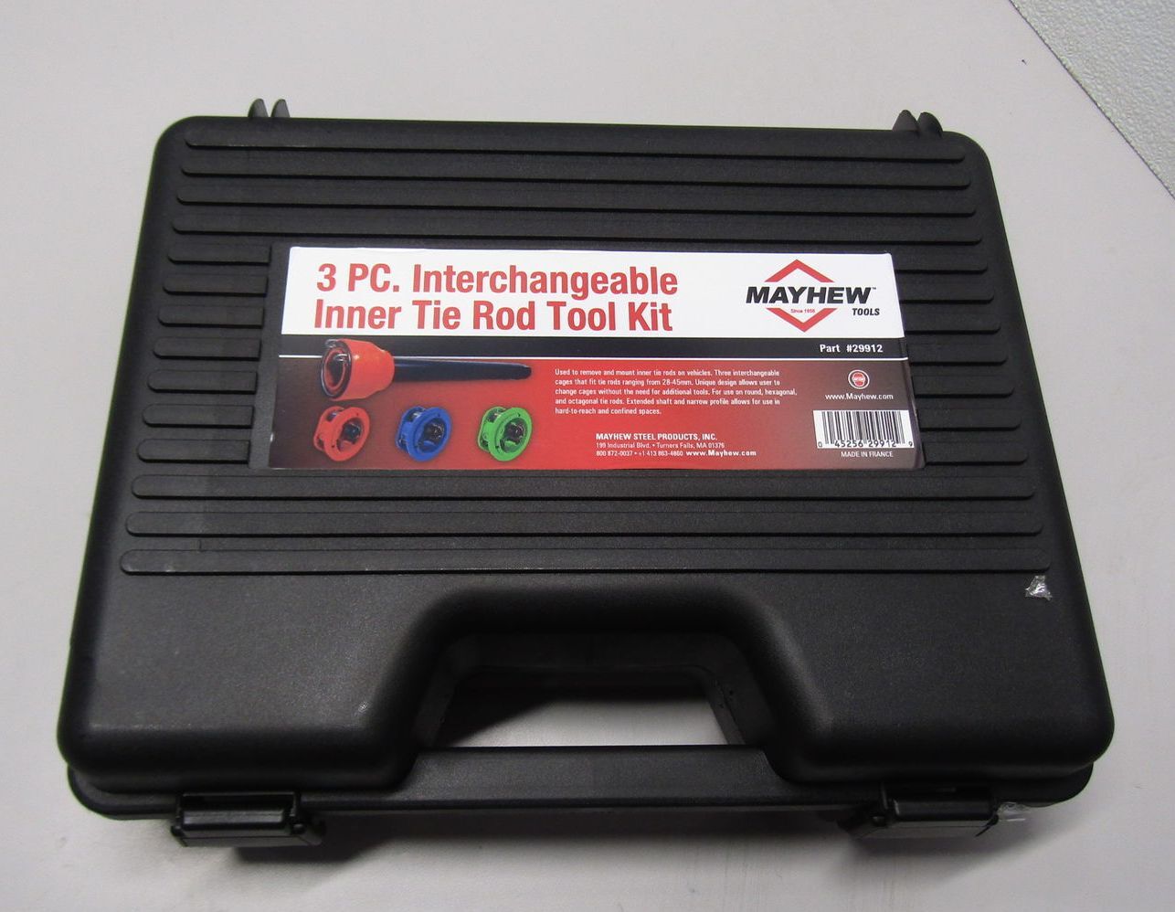 Mayhew Tools 29912 4 PC Interchangeable Tie Rod Tool Kit eBay