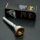 Bach 24K Gold Rim & Cup 10-3/4EW Trumpet Mouthpiece NEW!