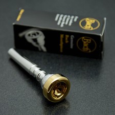 Bach 1-1/2C 24K Gold Rim Cup Trumpet Mouthpiece Custom Engraved Celtic Knot